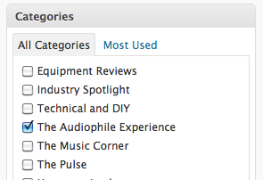 HifiZine - set article department