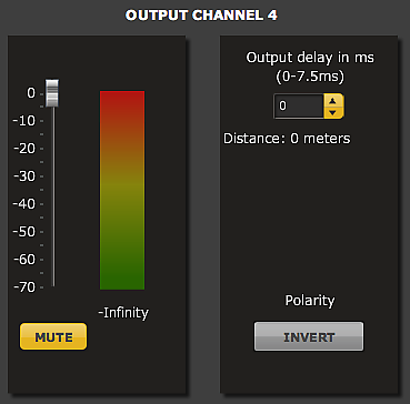 Screen 10. Inverting the tweeter output