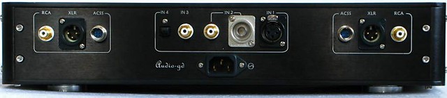 Audio-GB NFB-7 DAC, back