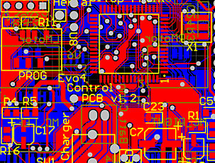 PCB design and realisation smt and through hole from WikiMedia Commons
