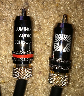 Luminous Audio Silver RCAs