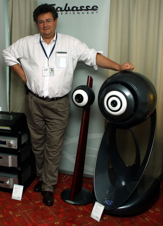 Designer Chris Cabasse of Cabasse Loudspeakers