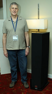 Geoff Doherty, the distributor of Von Schweikert speakers in Australia
