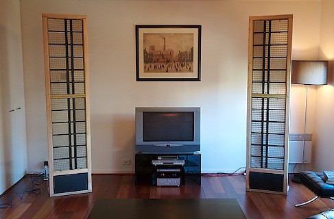 E R Audio Acorn speakers (assembled by Greg in Melbourne)