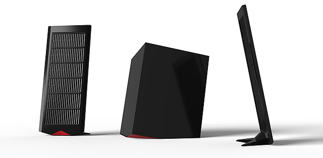 Forthcoming electrostatic bookshelf speaker