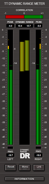 TT Dynamic Range meter