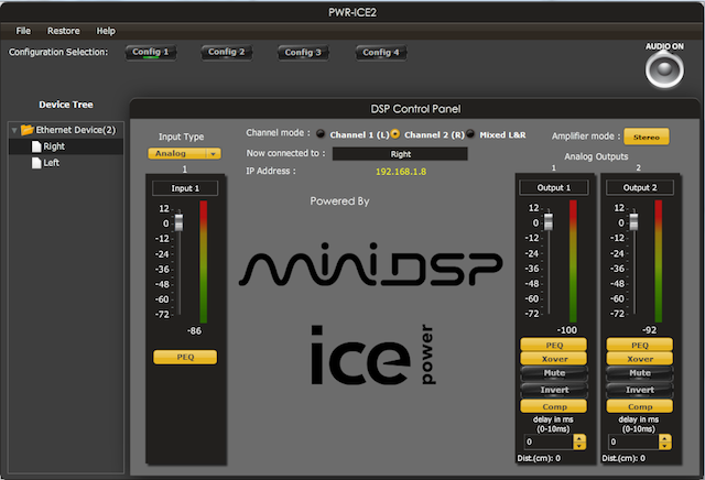 PWR-ICE125 interface