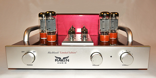 Raven Audio Blackhawk LE Pinot Noir Front Lit