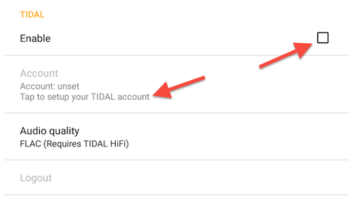 Bubble Tidal settings annotated