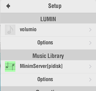 Lumin setup